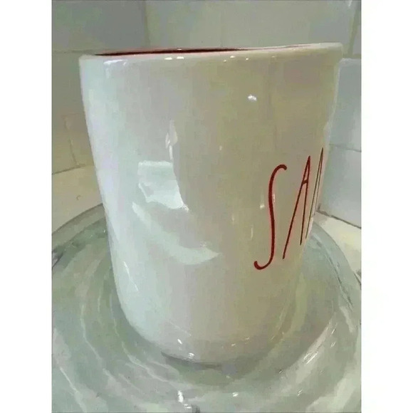 Rae Dunn Santa Red Letter Mug large - Picture 6 of 9